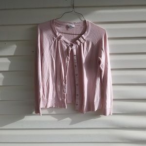 Cute Pink Button Up/Down Cardigan